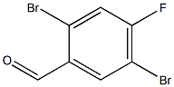 2,5-dibromo-4-fluorobenzaldehyde Struktur