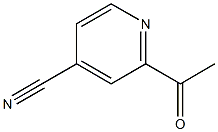 2-acetylpyridine-4-carbonitrile Struktur