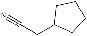 2-cyclopentylacetonitrile Struktur