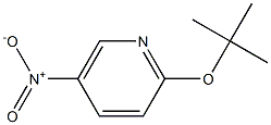 2-tert-butoxy-5-nitropyridine Struktur