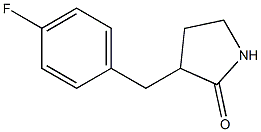 3-(4-fluorobenzyl)pyrrolidin-2-one Struktur