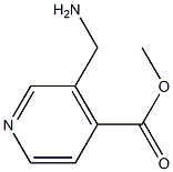 3-Aminomethyl-isonicotinic acid methyl ester Struktur