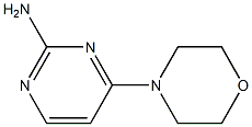 4-morpholinopyrimidin-2-amine Struktur