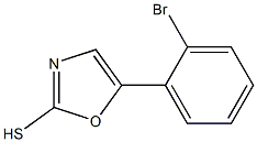 5-(2-BROMOPHENYL)-1,3-OXAZOLE-2-THIOL Struktur