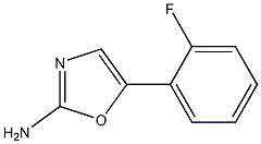 5-(2-FLUORO-PHENYL)-OXAZOL-2-YLAMINE Struktur