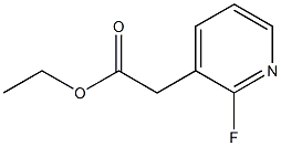 ethyl 2-(2-fluoropyridin-3-yl)acetate Struktur