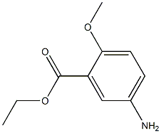 ethyl 5-amino-2-methoxybenzoate Struktur