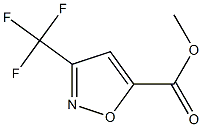 methyl 3-(trifluoromethyl)isoxazole-5-carboxylate Struktur