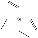 diethenyl-diethyl-silane Struktur