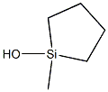 1-hydroxy-1-methyl-silolane Struktur