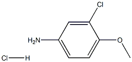 3-Chloro-4-methoxyaniline hydrochloride Struktur