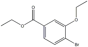 Ethyl 4-bromo-3-ethoxybenzoate Struktur