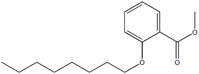 Methyl 2-n-octyloxybenzoate Struktur