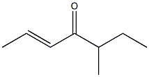 5-METHYL-2-HEPTEN-4-ONE NATURAL Struktur