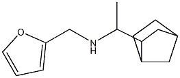 (1-{bicyclo[2.2.1]heptan-2-yl}ethyl)(furan-2-ylmethyl)amine Struktur