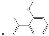 (1E)-1-(2-methoxyphenyl)ethanone oxime Struktur