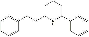 (1-phenylbutyl)(3-phenylpropyl)amine Struktur