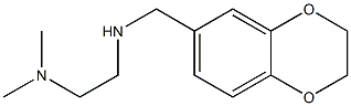 (2,3-dihydro-1,4-benzodioxin-6-ylmethyl)[2-(dimethylamino)ethyl]amine Struktur