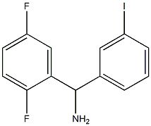 (2,5-difluorophenyl)(3-iodophenyl)methanamine Struktur