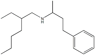 (2-ethylhexyl)(4-phenylbutan-2-yl)amine Struktur