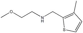 (2-methoxyethyl)[(3-methylthiophen-2-yl)methyl]amine Struktur