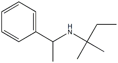 (2-methylbutan-2-yl)(1-phenylethyl)amine Struktur