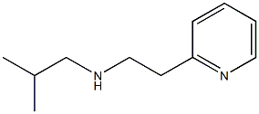 (2-methylpropyl)[2-(pyridin-2-yl)ethyl]amine Struktur