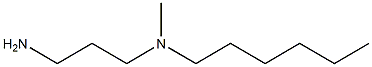 (3-aminopropyl)(hexyl)methylamine Struktur