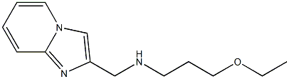 (3-ethoxypropyl)({imidazo[1,2-a]pyridin-2-ylmethyl})amine Struktur