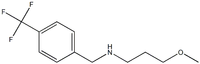 (3-methoxypropyl)({[4-(trifluoromethyl)phenyl]methyl})amine Struktur