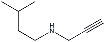 (3-methylbutyl)(prop-2-yn-1-yl)amine Struktur