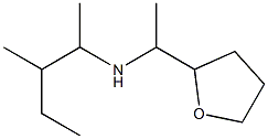 (3-methylpentan-2-yl)[1-(oxolan-2-yl)ethyl]amine Struktur