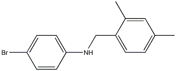 (4-bromophenyl)(2,4-dimethylphenyl)methylamine Struktur