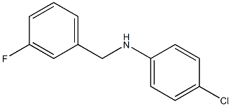 (4-chlorophenyl)(3-fluorophenyl)methylamine Struktur