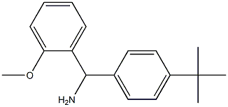 (4-tert-butylphenyl)(2-methoxyphenyl)methanamine Struktur