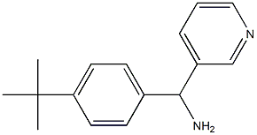 (4-tert-butylphenyl)(pyridin-3-yl)methanamine Struktur