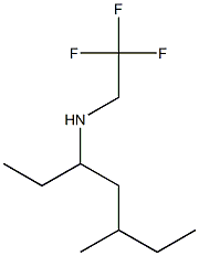 (5-methylheptan-3-yl)(2,2,2-trifluoroethyl)amine Struktur