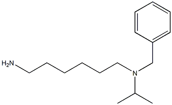 (6-aminohexyl)(benzyl)propan-2-ylamine Struktur