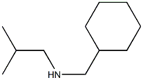 (cyclohexylmethyl)(2-methylpropyl)amine Struktur