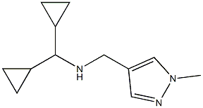 (dicyclopropylmethyl)[(1-methyl-1H-pyrazol-4-yl)methyl]amine Struktur