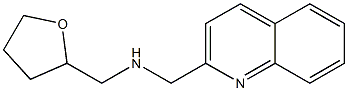 (oxolan-2-ylmethyl)(quinolin-2-ylmethyl)amine Struktur