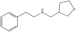 (oxolan-3-ylmethyl)(2-phenylethyl)amine Struktur