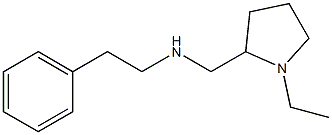 [(1-ethylpyrrolidin-2-yl)methyl](2-phenylethyl)amine Struktur