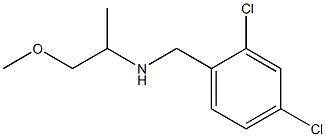 [(2,4-dichlorophenyl)methyl](1-methoxypropan-2-yl)amine Struktur