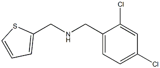 [(2,4-dichlorophenyl)methyl](thiophen-2-ylmethyl)amine Struktur