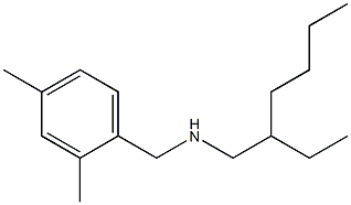 [(2,4-dimethylphenyl)methyl](2-ethylhexyl)amine Struktur