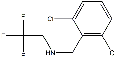 [(2,6-dichlorophenyl)methyl](2,2,2-trifluoroethyl)amine Struktur