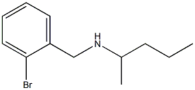 [(2-bromophenyl)methyl](pentan-2-yl)amine Struktur