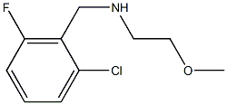 [(2-chloro-6-fluorophenyl)methyl](2-methoxyethyl)amine Struktur