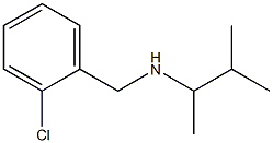 [(2-chlorophenyl)methyl](3-methylbutan-2-yl)amine Struktur